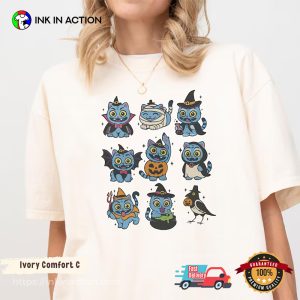 Halloween Kpop Hunter Tiger Saja Girls Comfort Colors Shirt 3