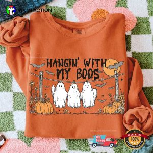Hangin’ With My Boos Ghosts Halloween T-shirt