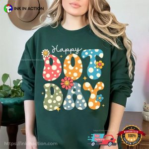 Happy Dot Day Polka Dot Comfort Colors T-shirt