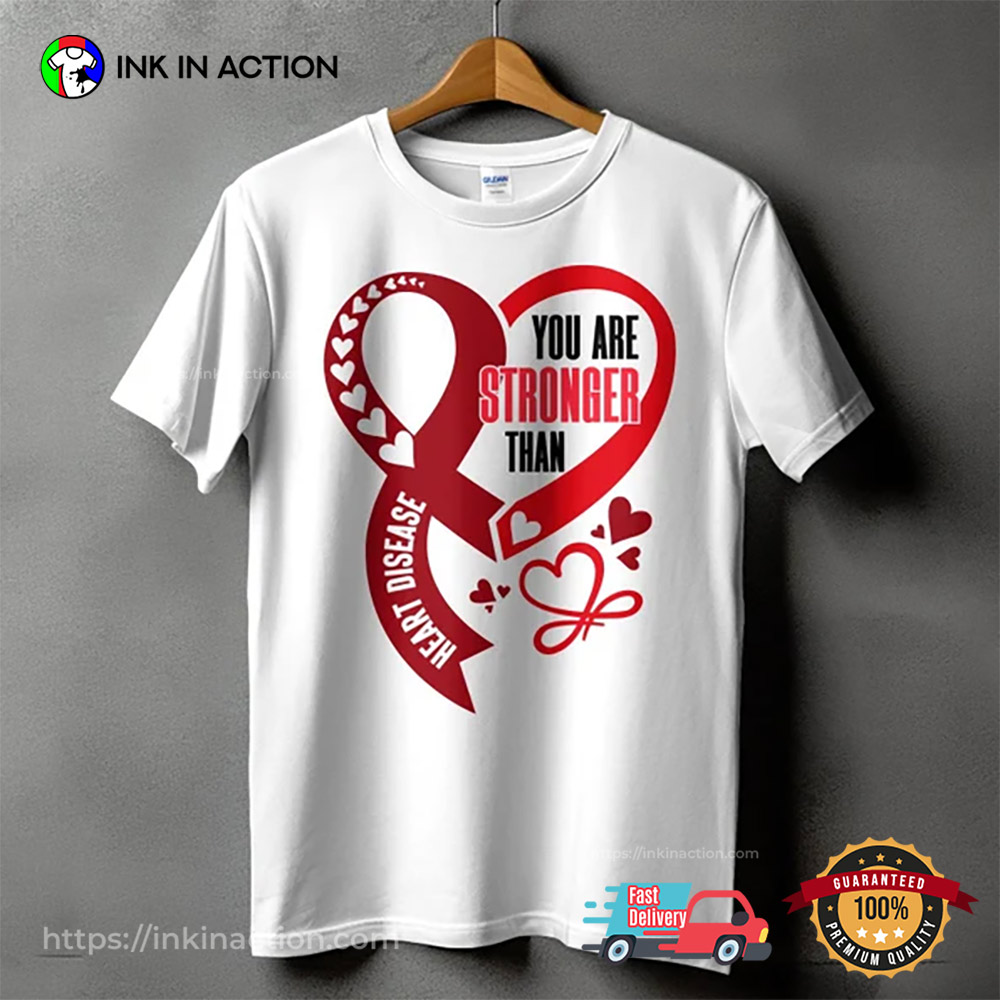 Heart Disease Awareness Heart Healthy T-shirt Heart Disease Awareness Heart Healthy T-shirt