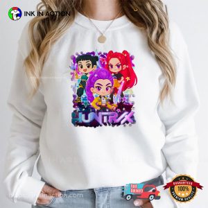 Huntrix Girl Kpop Demon Mira Rumi Joey T-shirt