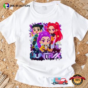 Huntrix Girl Kpop Demon Mira Rumi Joey T shirt 3
