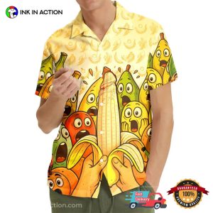I Have A Big Banana Funny Banana Sex Joke Hawaiian Shirt 3