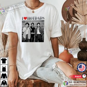 I Love Hot Dads, Jonas Brothers Reunion Tour 2025 Graphic T-shirt