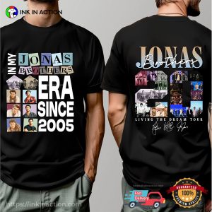 In My Jonas Brothers Era Since 2025, Jonas Brothers Tour 2025 2-sided T-shirt