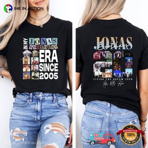 In My Jonas Brothers Era Since 2025, Jonas Brothers Tour 2025 2-sided T-shirt In My Jonas Brothers Era Since 2025, Jonas Brothers Tour 2025 2-sided T-shirt