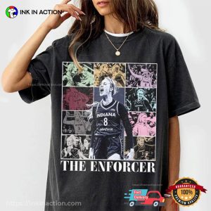 Indiana Sophie Cunningham The Enforcer Retro Comfort Colors T-shirt