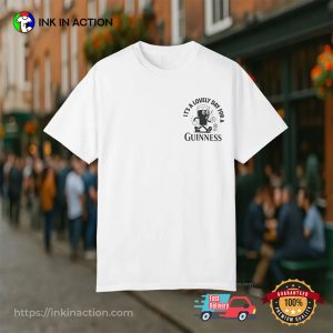 It’s A Lovely Day For A Guinness Gift For Beer Lovers 2 Sided Shirt