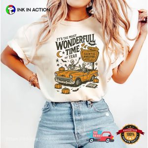 It’s The Most Wonderful Time Of The Year Halloween Comfort Colors Shirt