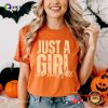 Just A Girl Who Loves Fall Autumn Girly T-shirt