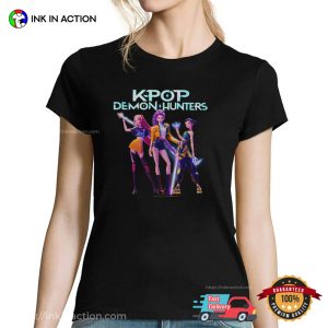 K-Pop Demon Hunters Huntrix Girls Group Shot T-shirt