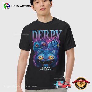 KPop Demon Hunters Derpy Tiger Heartthrob T-shirt