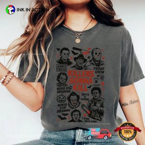 Killers Gonna Kill Trick Or Treat Comfort Colors Tee 3
