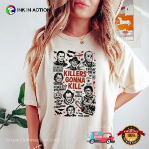 Killers Gonna Kill Trick Or Treat Comfort Colors Tee 4