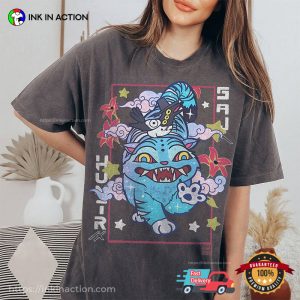 Kpop Demon Hunters Huntrix And Saja Derpy Art Comfort Colors T-shirt