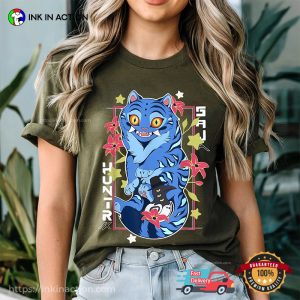 Kpop Demon Hunters Tiger Derpy Manga Comfort Colors T-shirt
