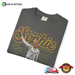 Love Spicy Sophie Cunningham Comfort Colors T-shirt
