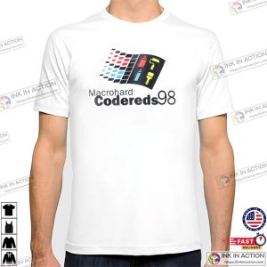 Macrohard Codereds98 Microsoft Bill Gates T-shirt