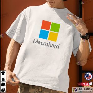 Macrohard Elon Musk Microsoft Bill Gates Funny T-shirt Macrohard Elon Musk Microsoft Bill Gates Funny T-shirt
