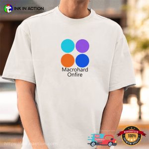 Macrohard Onfire Elon Musk T-shirt