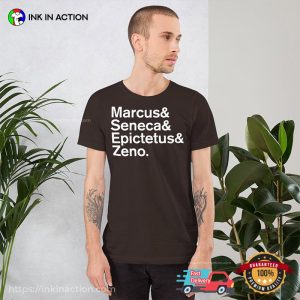 Marcus Seneca Epictetus Zeno Stoicism T-shirt