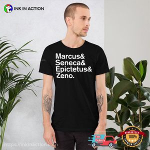 Marcus Seneca Epictetus Zeno Stoicism T-shirt