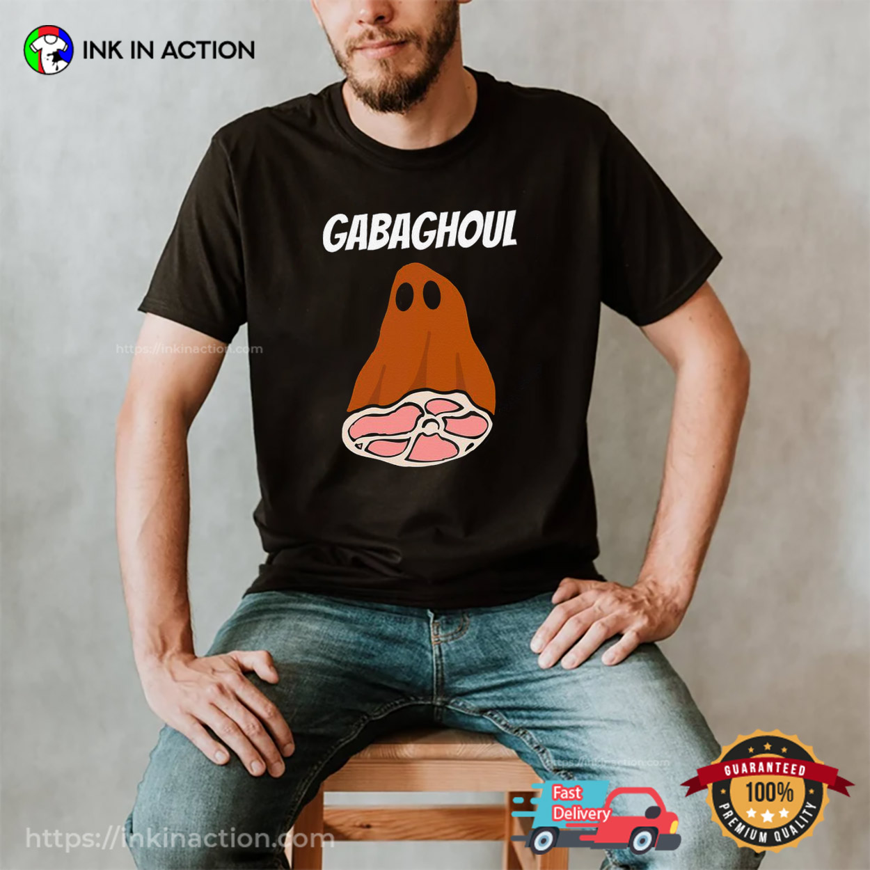 Meat Gabaghoul Halloween T-shirt Meat Gabaghoul Halloween T-shirt