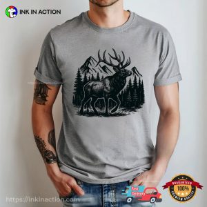 Mountain Wilderness Elk Hunting Shirt