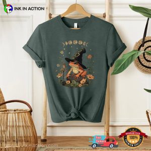 Mystic Witchy Frog And Moon Comfort Colors T-shirt