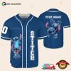 Personalized Disney Lilo And Stitch Stitch Blue Baseball Jersey