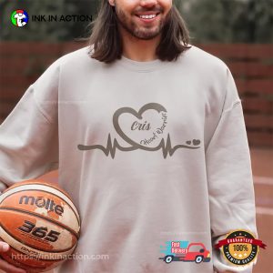 Personalized Heart Warrior Heart Disease Awareness T shirt 1