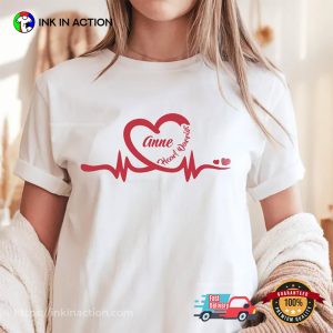 Personalized Heart Warrior Heart Disease Awareness T shirt 3