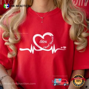 Personalized Heart Warrior Heart Disease Awareness T-shirt