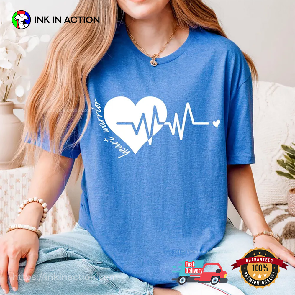 Personalized Heart Warrior Heart Day T-shirt Personalized Heart Warrior Heart Day T-shirt
