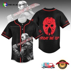 Personalized Jason Voorhees Friday The 13th Baseball Jersey