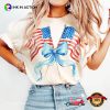 Preppy Watercolor American Flag T-shirt