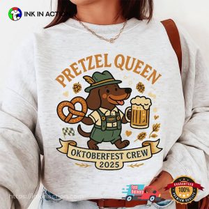 Pretzel Queen Oktoberfest Crew 2025 T-shirt