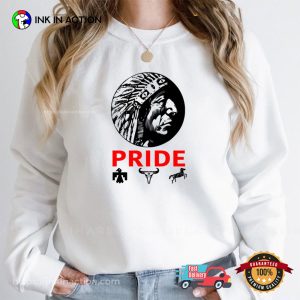 Proud Indigenous Native American Indian Chief Tribal Pride T-shirt