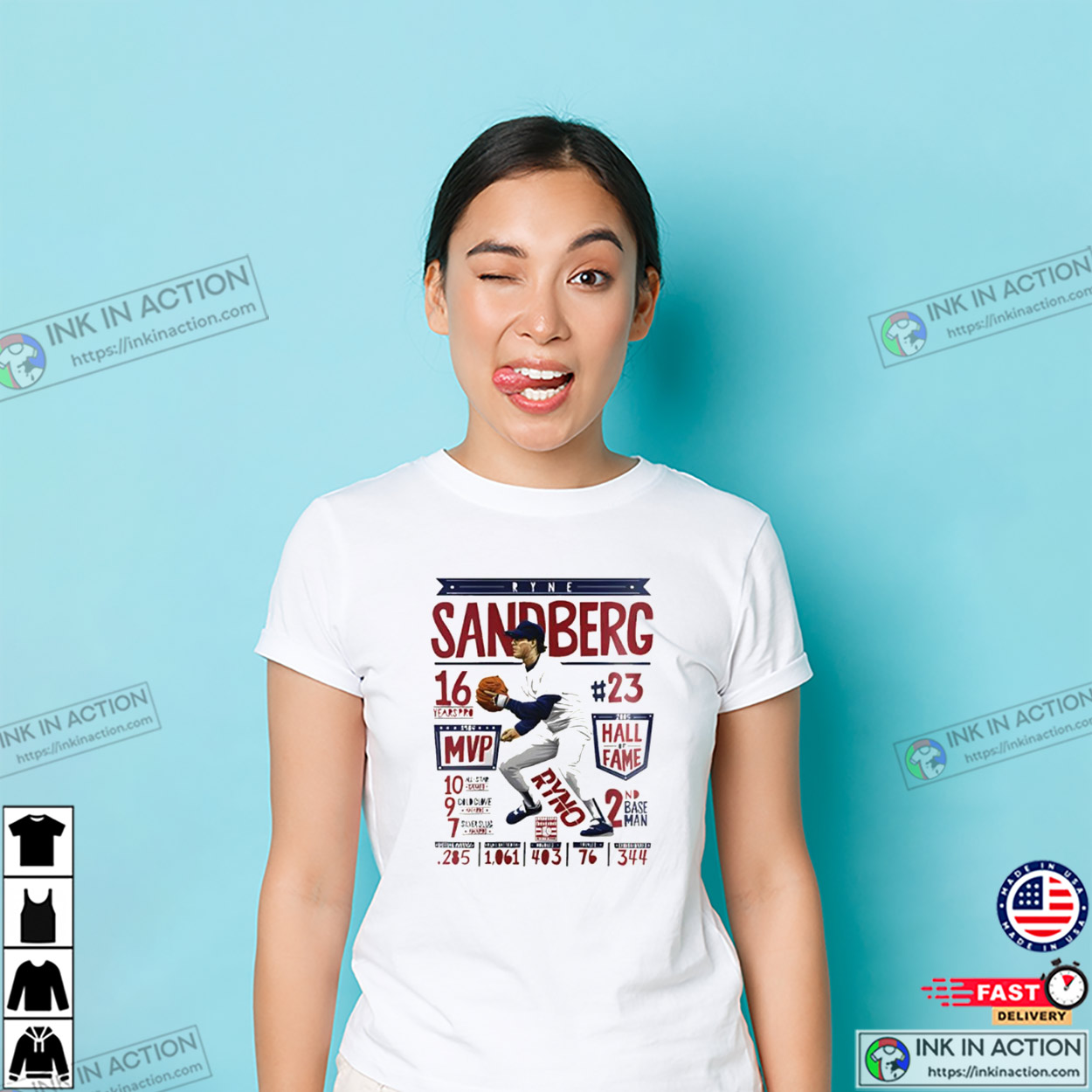 RIP Ryne Sandberg Chicago Cubs Baseball 1959–2025 T-shirt RIP Ryne Sandberg Chicago Cubs Baseball 1959–2025 T-shirt