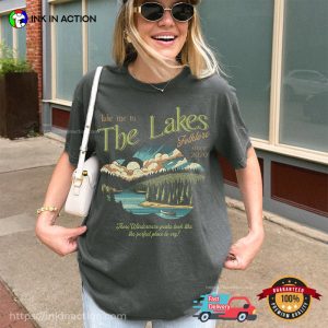 Retro Folklore Taylor Swift The Lakes Comfort Colors T-shirt