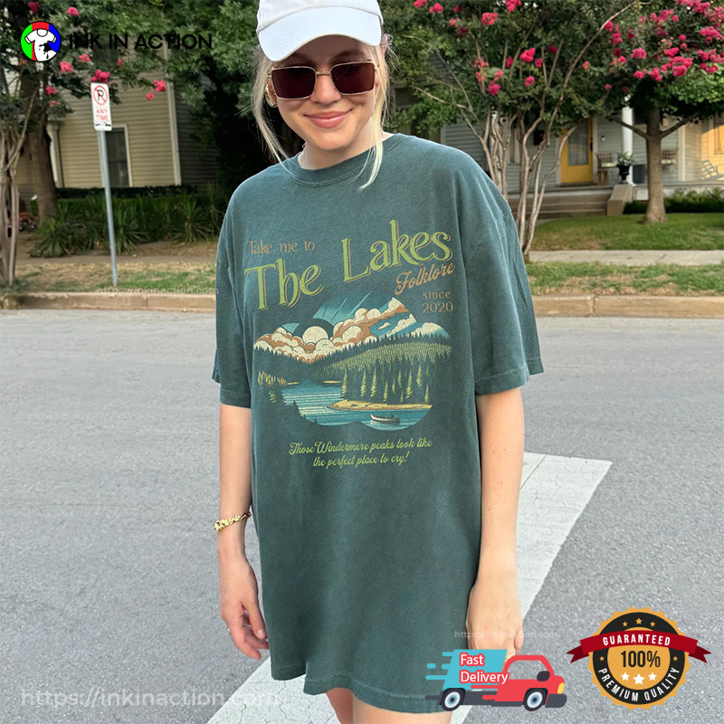 Retro Folklore Taylor Swift The Lakes Comfort Colors T-shirt Retro Folklore Taylor Swift The Lakes Comfort Colors T-shirt