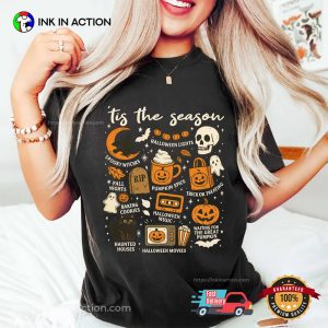 Retro Halloween Vibes Spooky Season Comfort Colors T-shirt