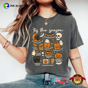 Retro Halloween Vibes Spooky Season Comfort Colors T shirt 4