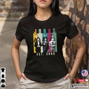 Retro Jonas Brothers Est 2005 Fan T-shirt