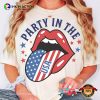Retro Party In The USA 4th Of July T-shirt