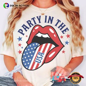 Retro Party In The USA 4th Of July T-shirt Retro Party In The USA 4th Of July T-shirt