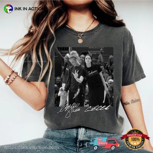 Retro Sophie Cunningham X Caitlin Clark Signatures Comfort Colors T-shirt