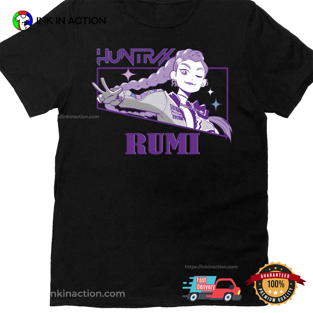 Rumi – Huntrx – Huntrix – Kpop Demon Hunters T-shirt Rumi – Huntrx – Huntrix – Kpop Demon Hunters T-shirt