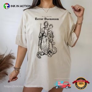 Saint Joseph Terror Daemonum Comfort Colors Tee Saint Joseph Terror Daemonum Comfort Colors Tee