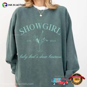 Showgirl Club Est 2025 Music Concert Comfort Colors T-shirt